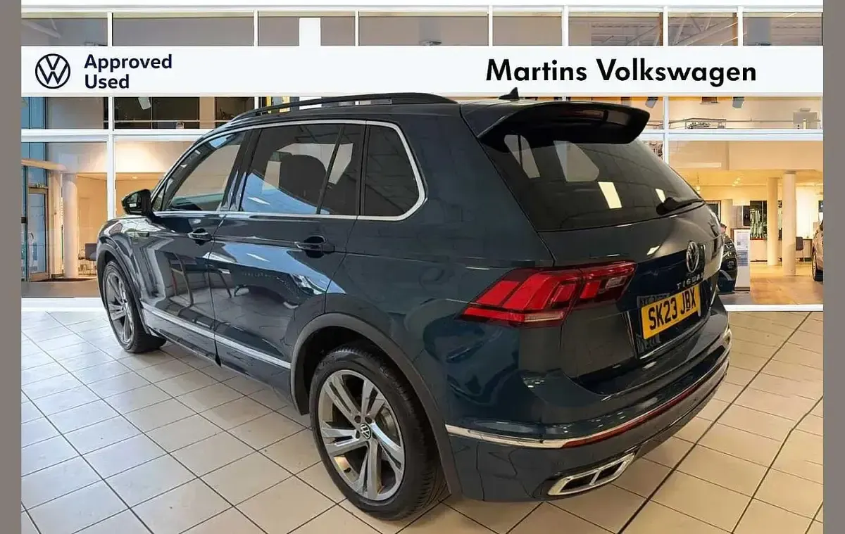 Used VW Tiguan R-line Edition 150 HP (110 kW) 2023 Blue SUV
