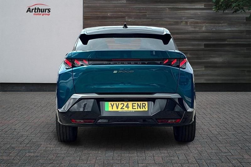 Blue New 2024 Peugeot e-3008 GT SUV | £28,990 (Good price) - Image 1/4