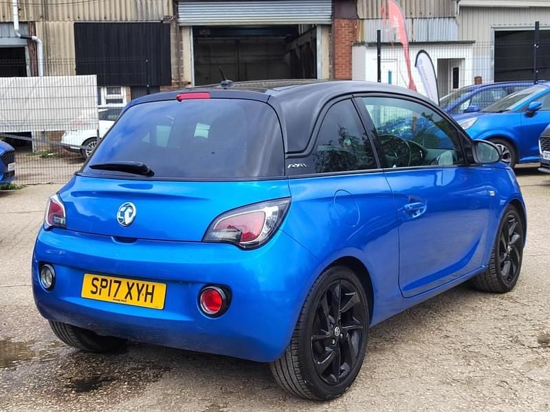 Used Vauxhall Adam 68 HP (50 kW) 2017 Blue Hatchback