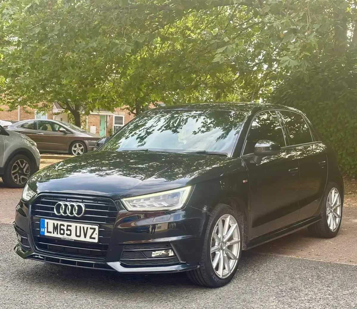 Used Audi A1 S-Line 116 HP (85 kW) 2015 Black Hatchback