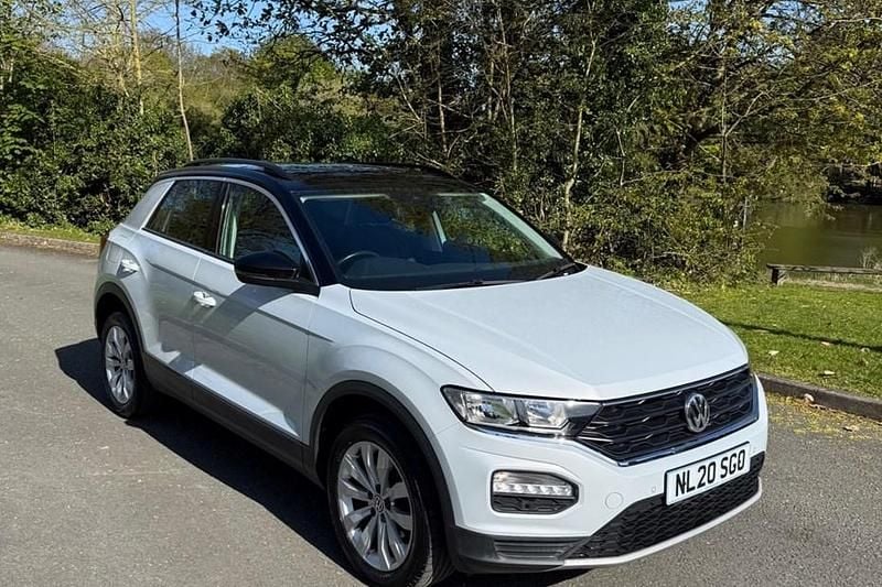 Usado VW T-Roc SE 150 HP (110 kW) 2020 Prateado SUV