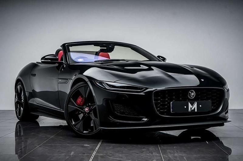 Used Jaguar F-Type First Edition 450 HP (330 kW) 2021 Black Cabriolet
