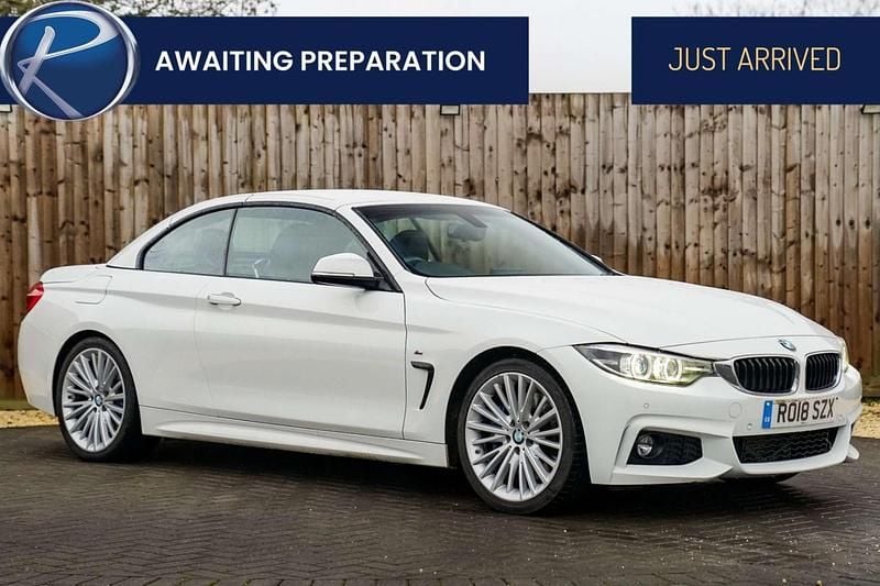 White Used 2018 BMW 430 Cabriolet M Sport Cabriolet | £15,595 (Fair price) - Image 1/1