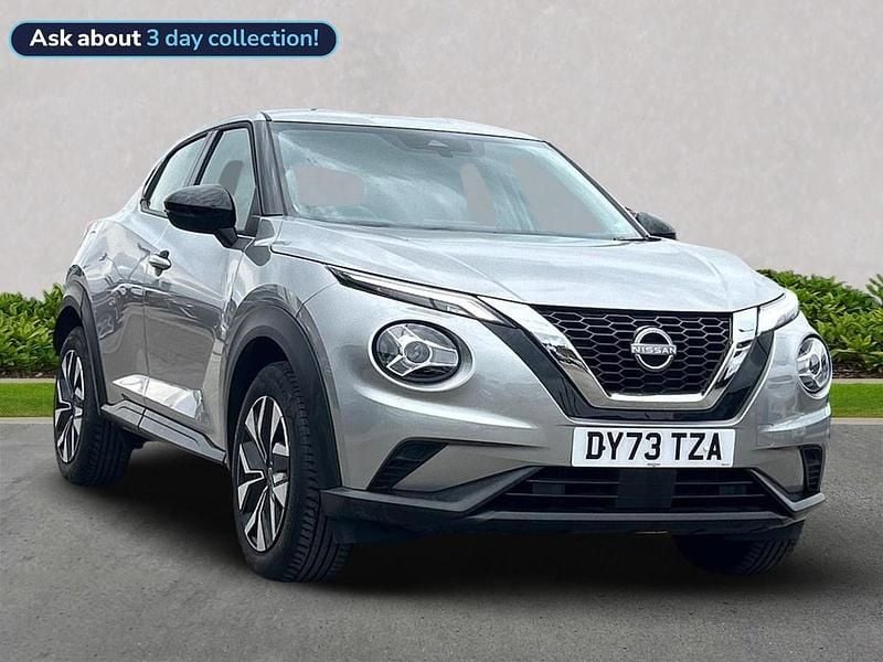 Silver Used 2023 Nissan Juke Acenta SUV | £14,395 (Good price) - Image 1/4