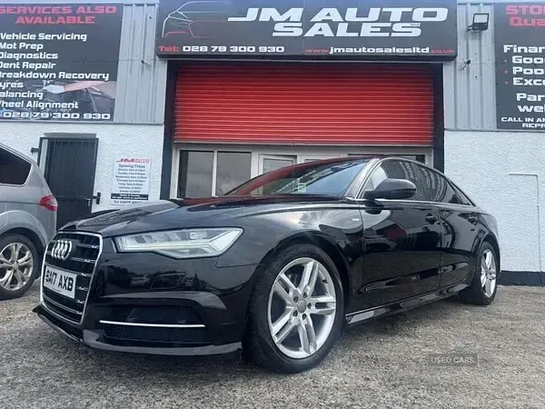 Used Audi A6 S-Line 190 HP (139 kW) 2017 Black Sedan