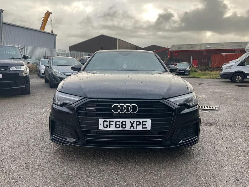 Used Audi A6 S-Line 286 HP (210 kW) 2018 Black Sedan
