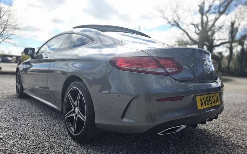 Used Mercedes C200 AMG Line Premium 184 HP (135 kW) 2016 Coupe