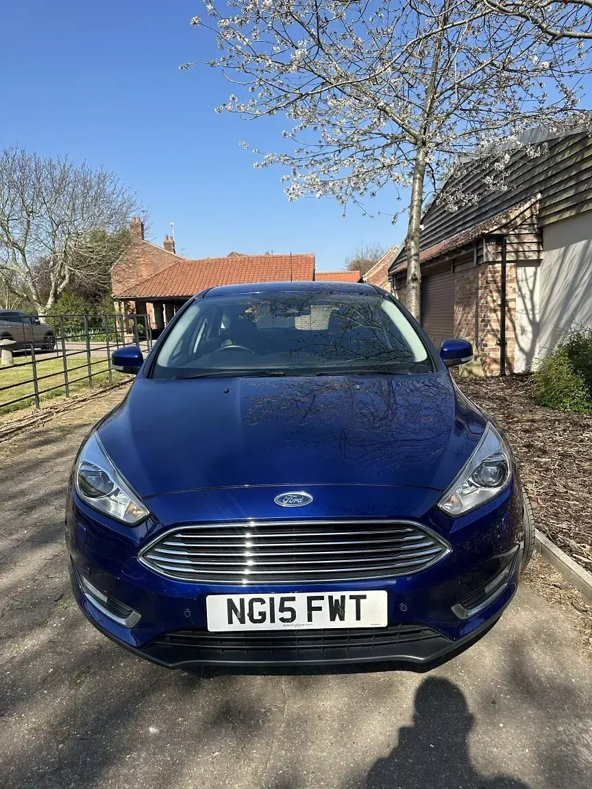 Used Ford Focus Titanium X 2015 Blue Hatchback
