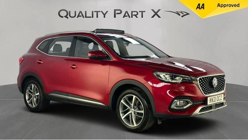 Red Used 2021 MG HS Exclusive SUV | £12,999 (Good price) - Image 1/4