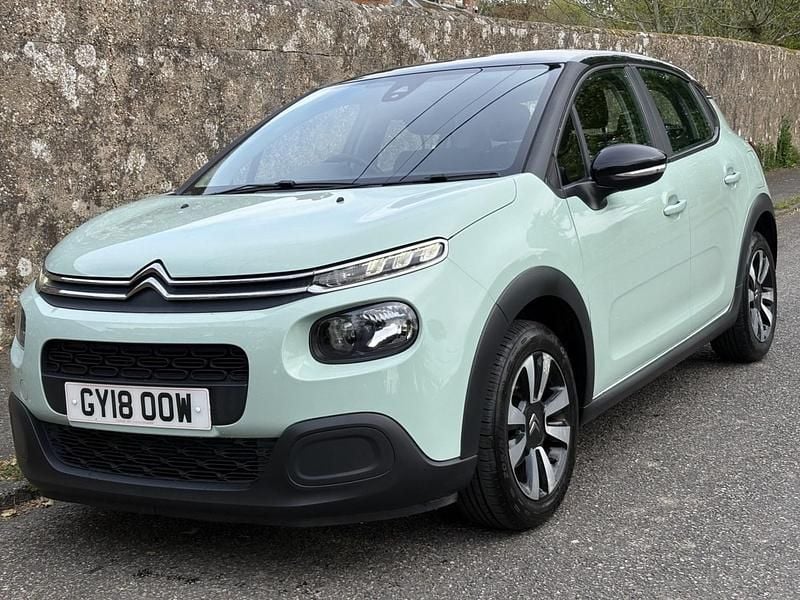 Usado Citroën C3 Feel 2018 Verde Citadino