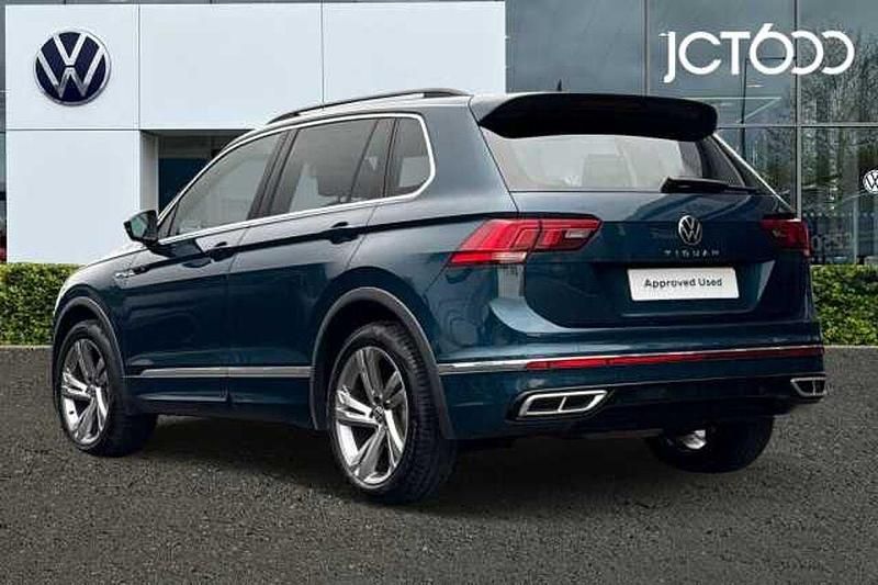 Used VW Tiguan R-line Edition 150 HP (110 kW) 2024 Blue SUV