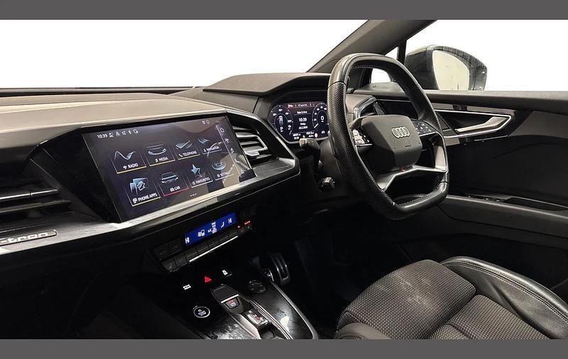 Used Audi Q4 e-tron S-Line 150 kW (204 HP) 2023 Black SUV