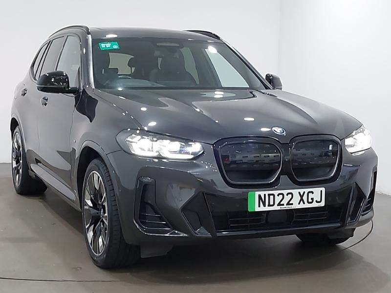 Grey Used 2022 BMW iX3 M Sport SUV | £31,498 (Expensive) - Image 1/4