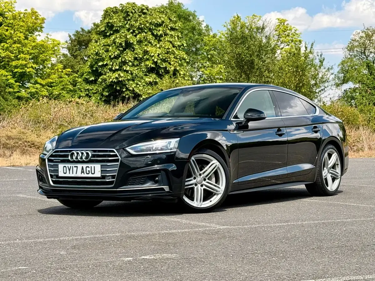 Used Audi A5 S-Line 2017 Black Coupe