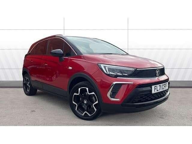 Red Used 2021 Vauxhall Crossland Elite SUV | £13,567 (Fair price) - Image 1/4
