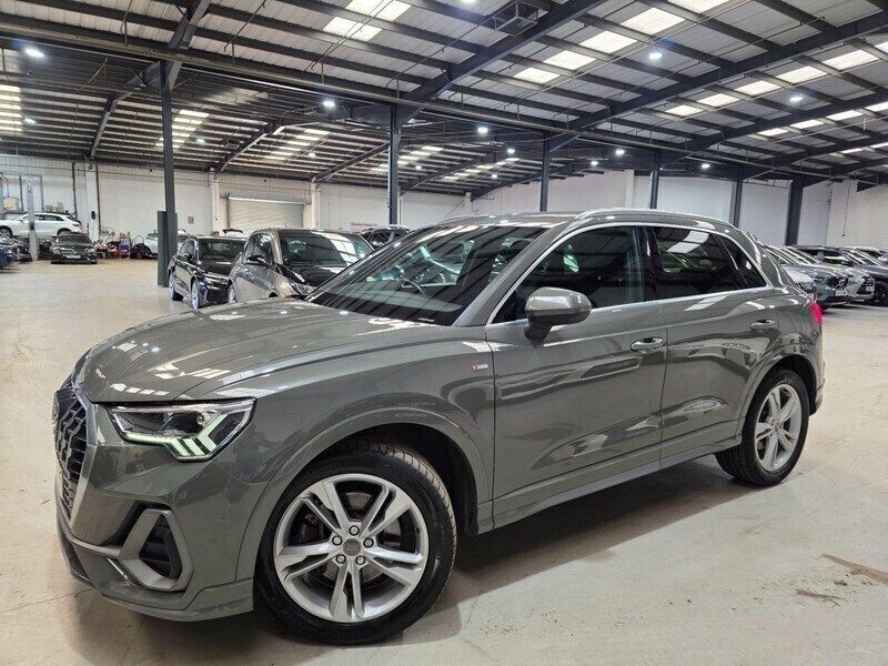 Grey Used 2019 Audi Q3 S-Line SUV | £15,980 (Fair price) - Image 1/4