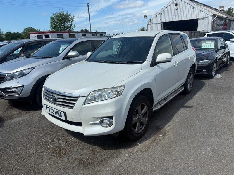 White Used 2012 Toyota RAV4 SUV | £4,995 (Expensive) - Image 1/1