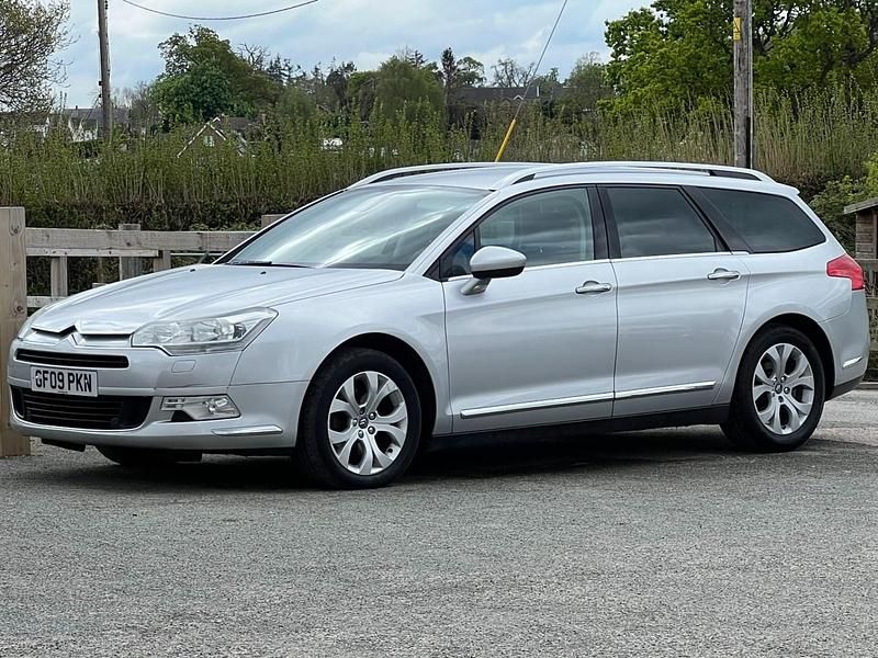 Silver Used 2009 Citroën C5 Exclusive Estate | £3,795 (Fair price) - Image 1/4