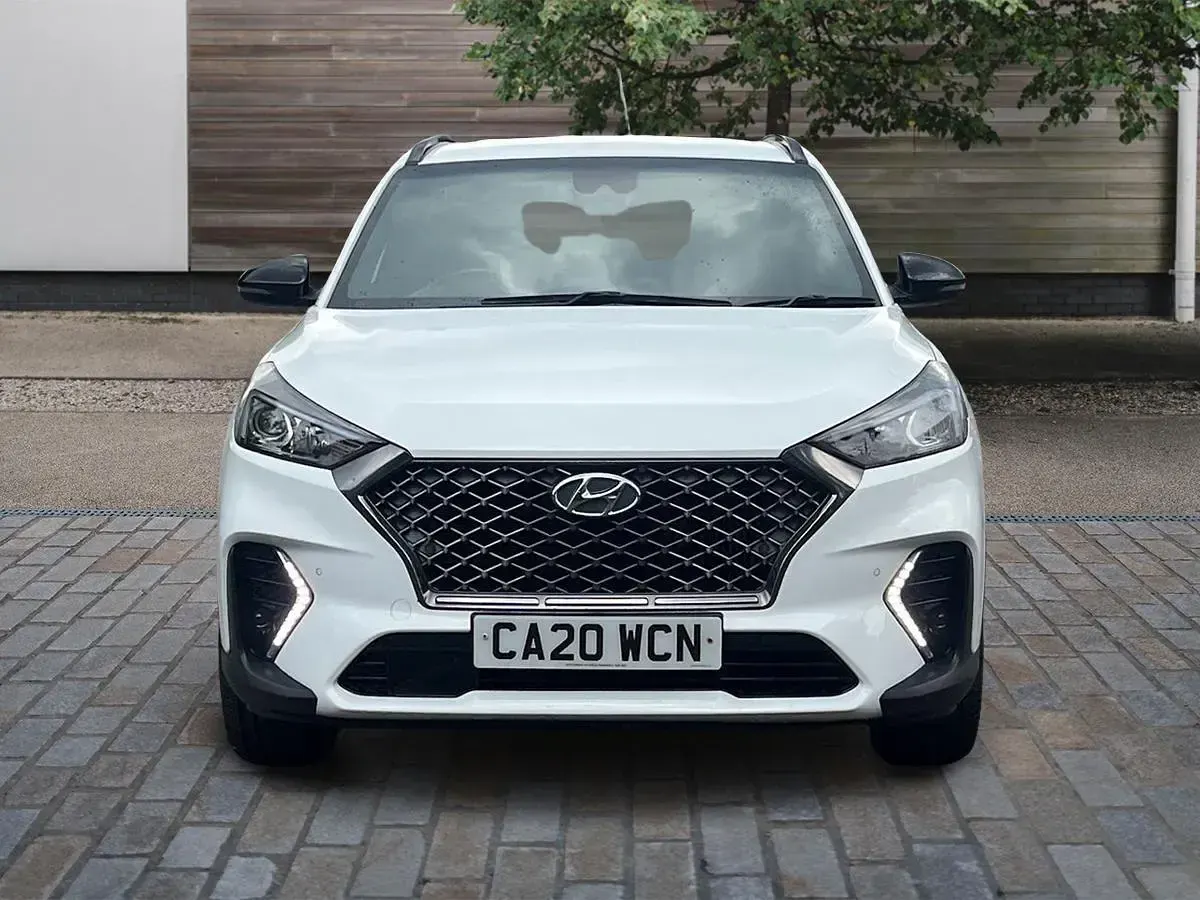 Used Hyundai Tucson N Line 177 HP (130 kW) 2020 White SUV