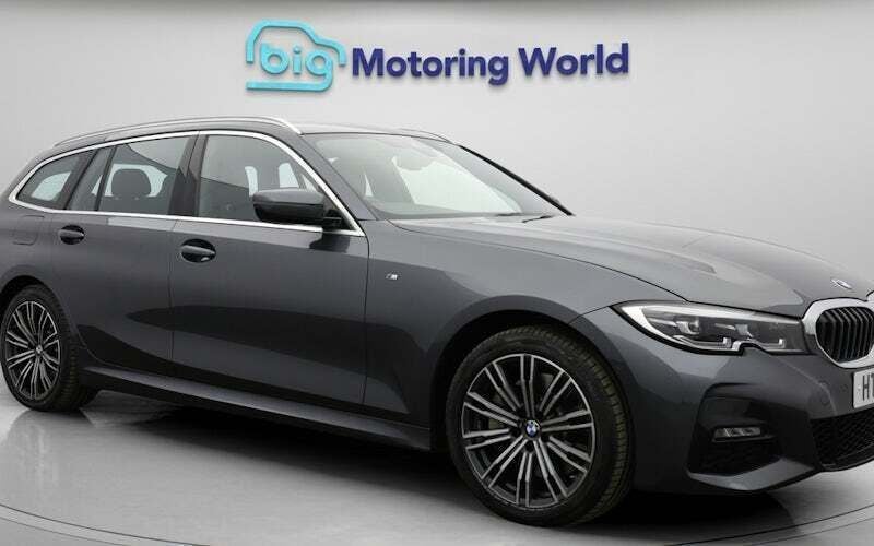 Grey Used 2021 BMW 330e M Sport Estate | £20,300 (Good price) - Image 1/4