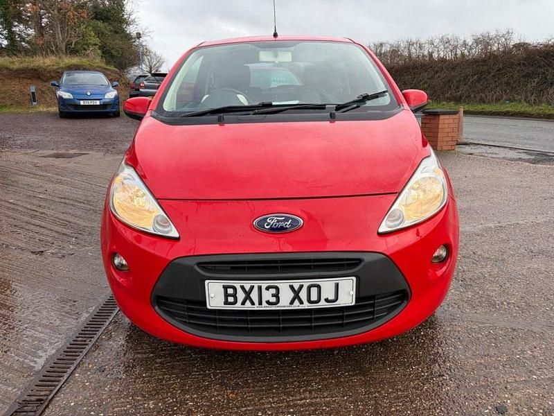 Used Ford Ka Zetec 69 HP (50 kW) 2013 Red Hatchback
