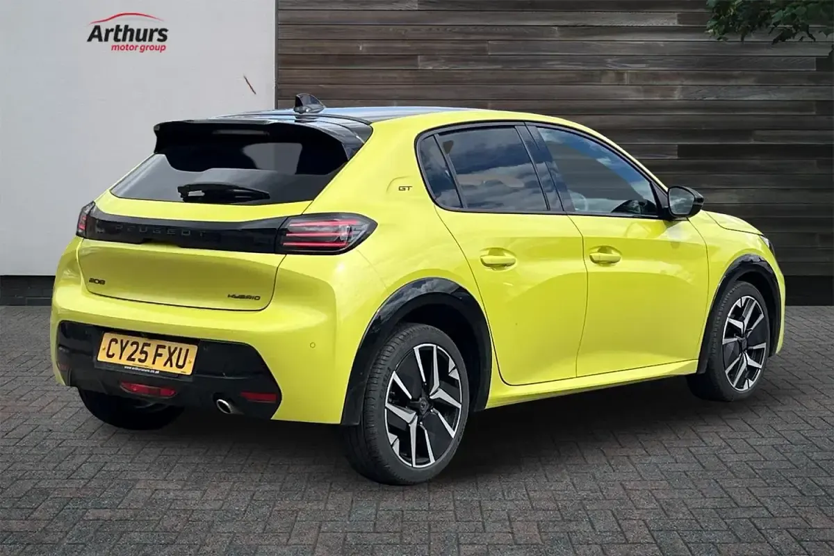 Used Peugeot 208 GTi 75 HP (55 kW) 2025 Yellow Hatchback