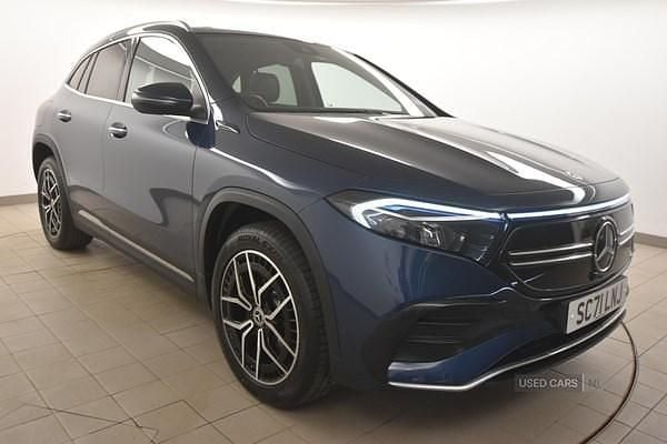 Blue Used 2022 Mercedes EQA300 AMG Line Premium SUV | £24,885 (Fair price) - Image 1/4