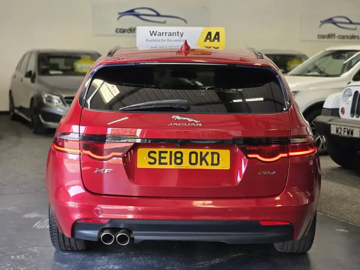 Used Jaguar XF R-Sport 2018 Red Estate