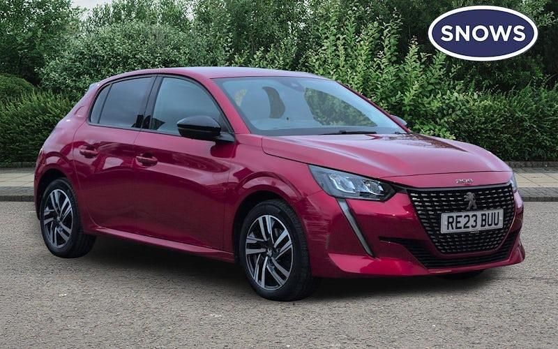 Red Used 2023 Peugeot 208 Allure+ Hatchback | £13,198 (Fair price) - Image 1/4