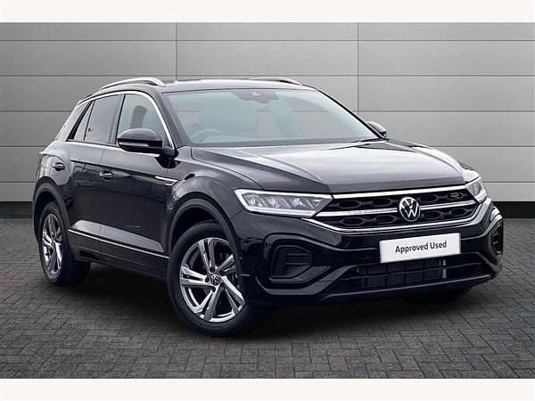 Black Used 2025 VW T-Roc R-line SUV | £28,650 (Fair price) - Image 1/3