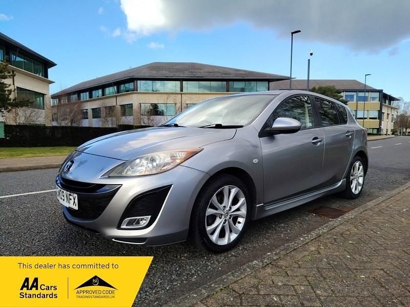 Begagnad Mazda 3 Inclusive 105 HK (77 kW) 2009 Silver Halvkombi
