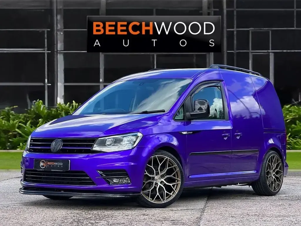 Used VW Caddy Black Edition 102 HP (75 kW) 2017 Black MPV