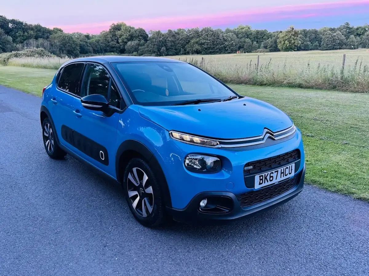 Used Citroën C3 Flair 2017 Blue Hatchback