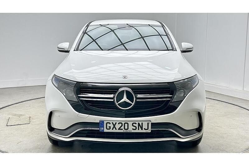 Used Mercedes EQC400 AMG line 300 kW (408 HP) 2020 White SUV