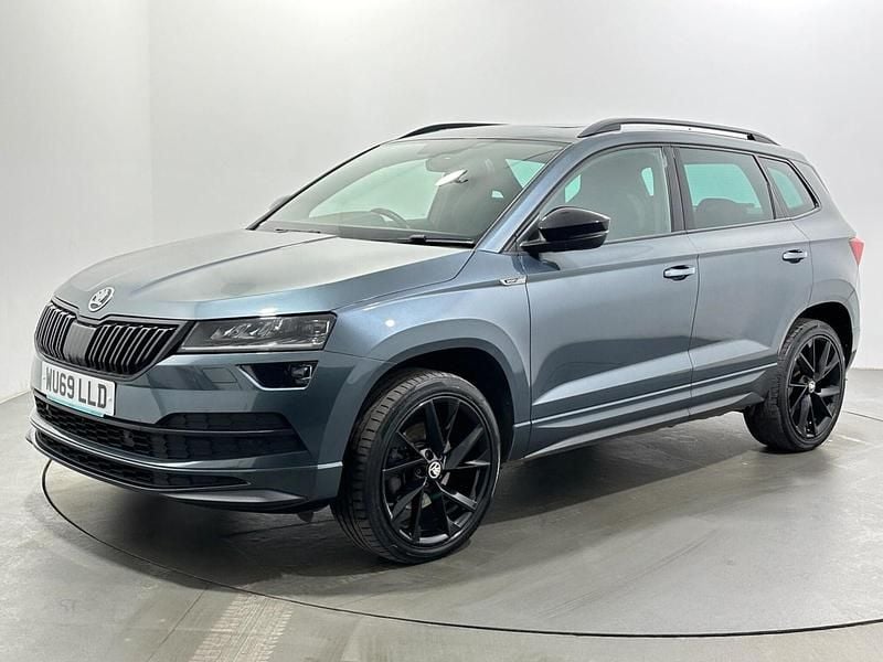 Used Skoda Karoq SportLine 190 HP (139 kW) 2019 Grey SUV