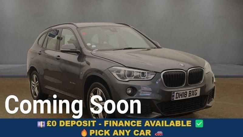 Grey Used 2018 BMW X1 M Sport SUV | £13,049 (Good price) - Image 1/4