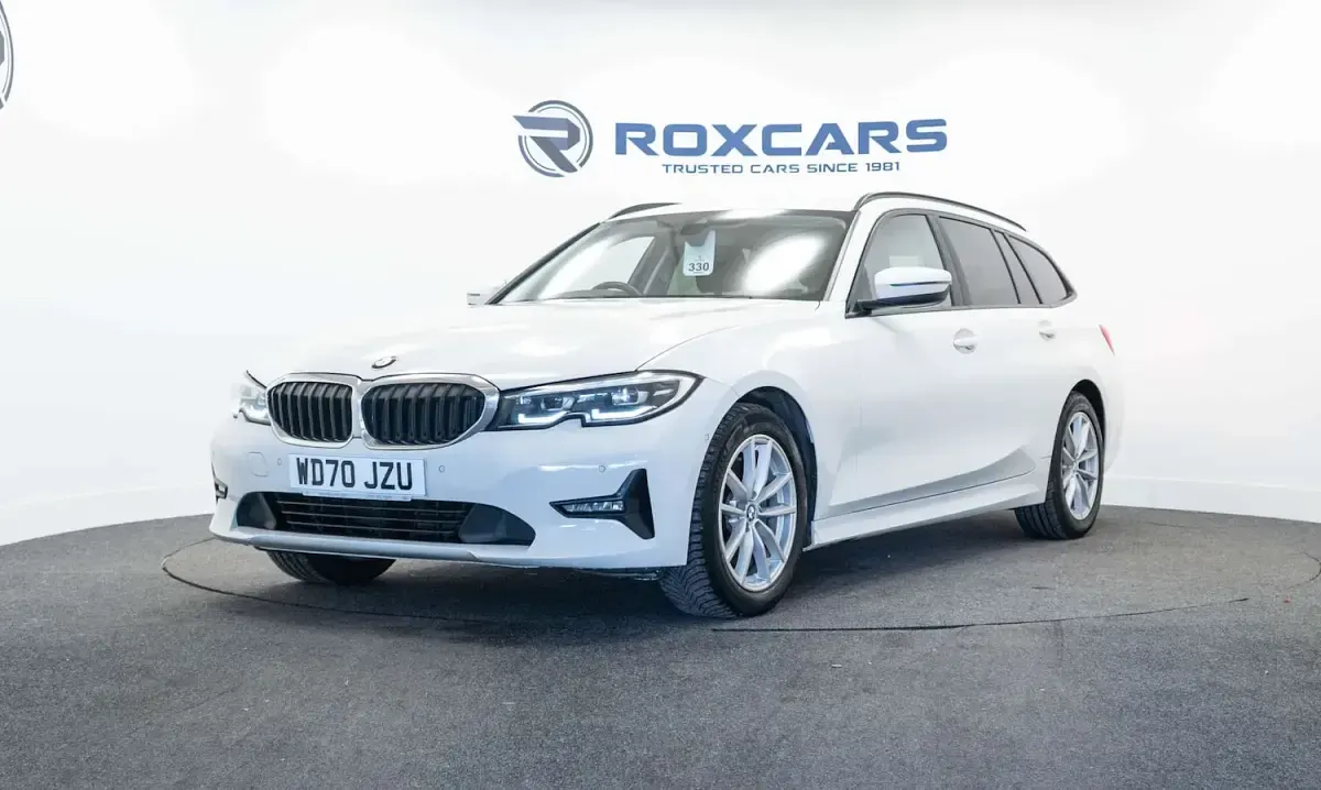 Used BMW 320e Comfort Edition 190 HP (139 kW) 2021 White Estate