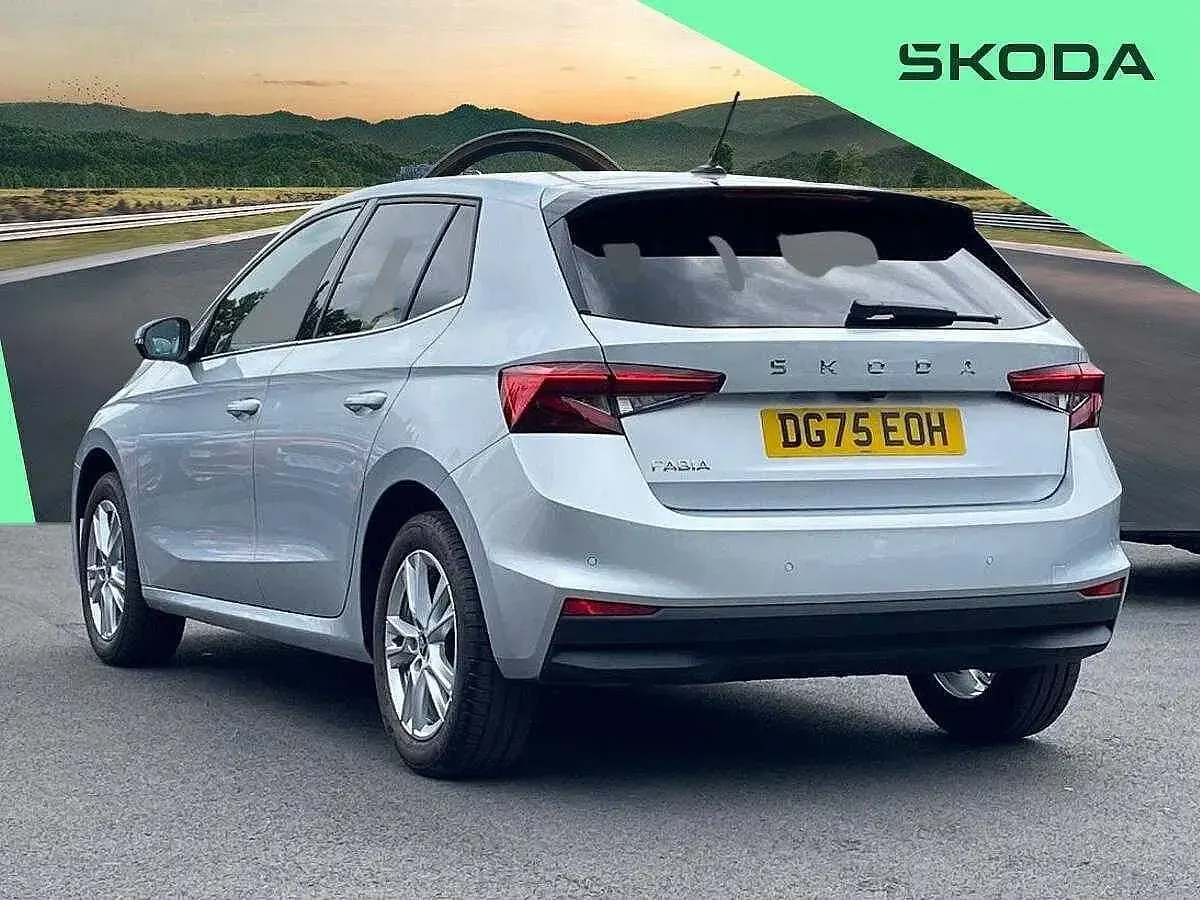 New Skoda Fabia SE L 116 HP (85 kW) 2025 Silver Hatchback