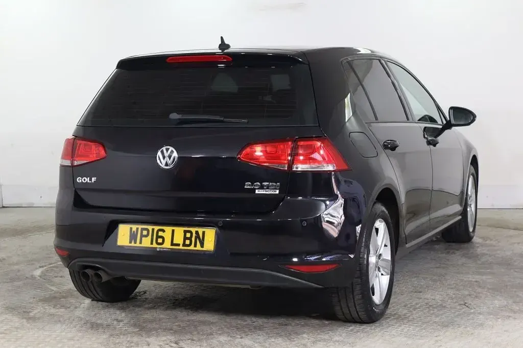 Used VW Golf VII Edition 150 HP (110 kW) 2016 Black Hatchback