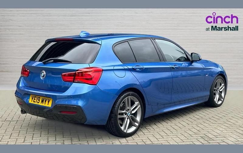 Used BMW 118 M Sport 150 HP (110 kW) 2019 Blue Hatchback