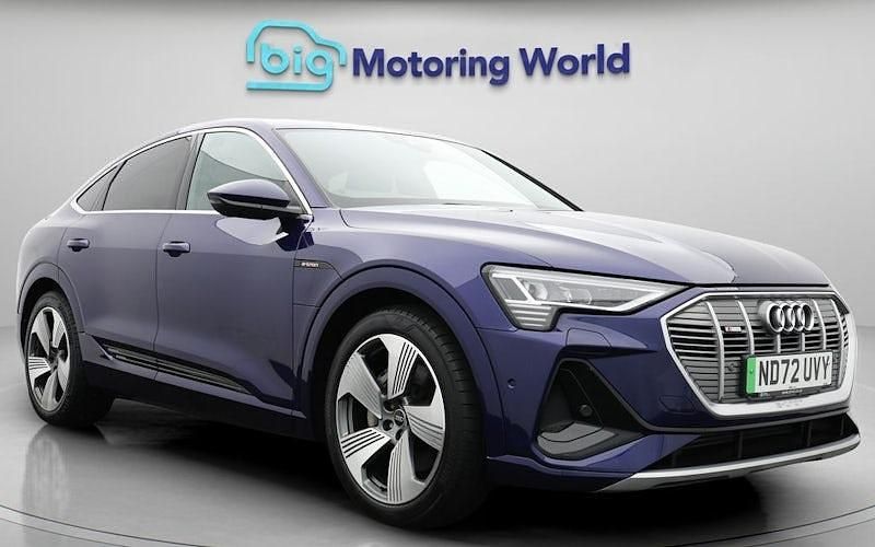 Used 2022 Audi e-tron Sportback S-Line SUV | £24,200 (Fair price) - Image 1/4