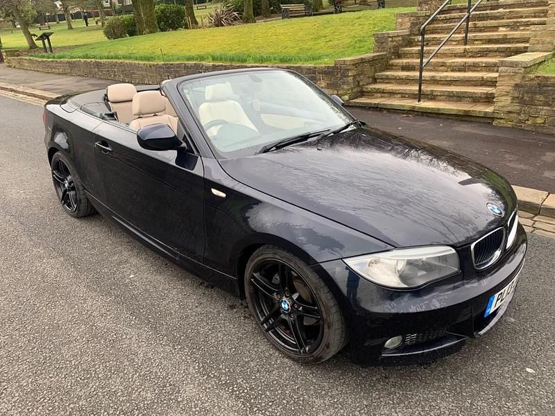 Used BMW 118 Cabriolet Sport Line 2013 Black Cabriolet