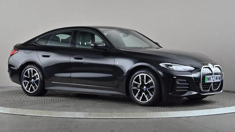 Black Used 2022 BMW i4 M Sport Sedan | £26,477 (Fair price) - Image 1/3