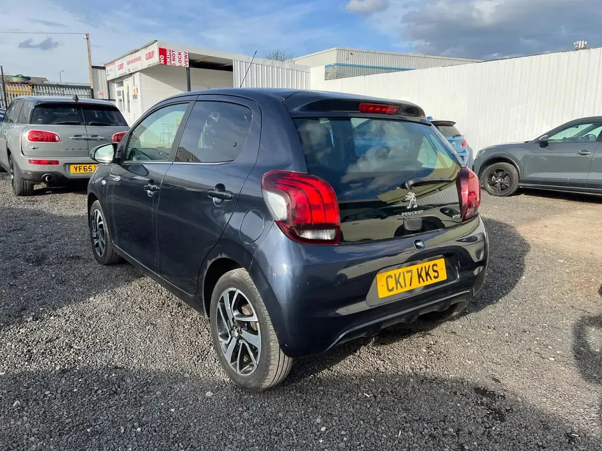 Used Peugeot 108 Allure 2017 Blue Hatchback