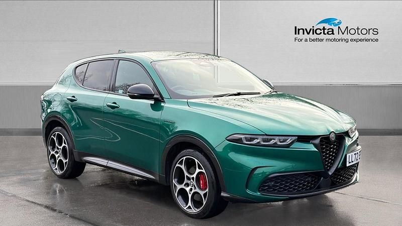 Green Used 2022 Alfa Romeo Tonale Veloce SUV | £20,750 (Fair price) - Image 1/4