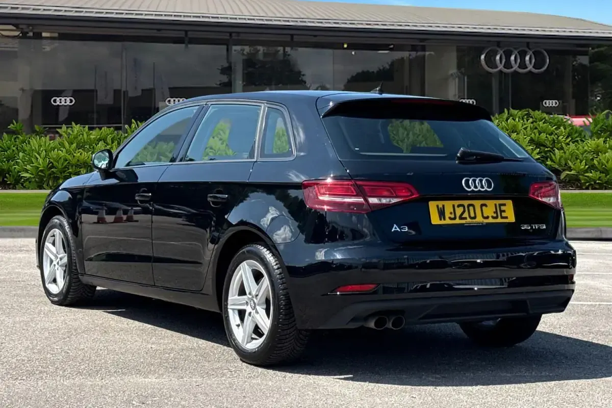Used Audi A3 150 HP (110 kW) 2020 Black Sedan