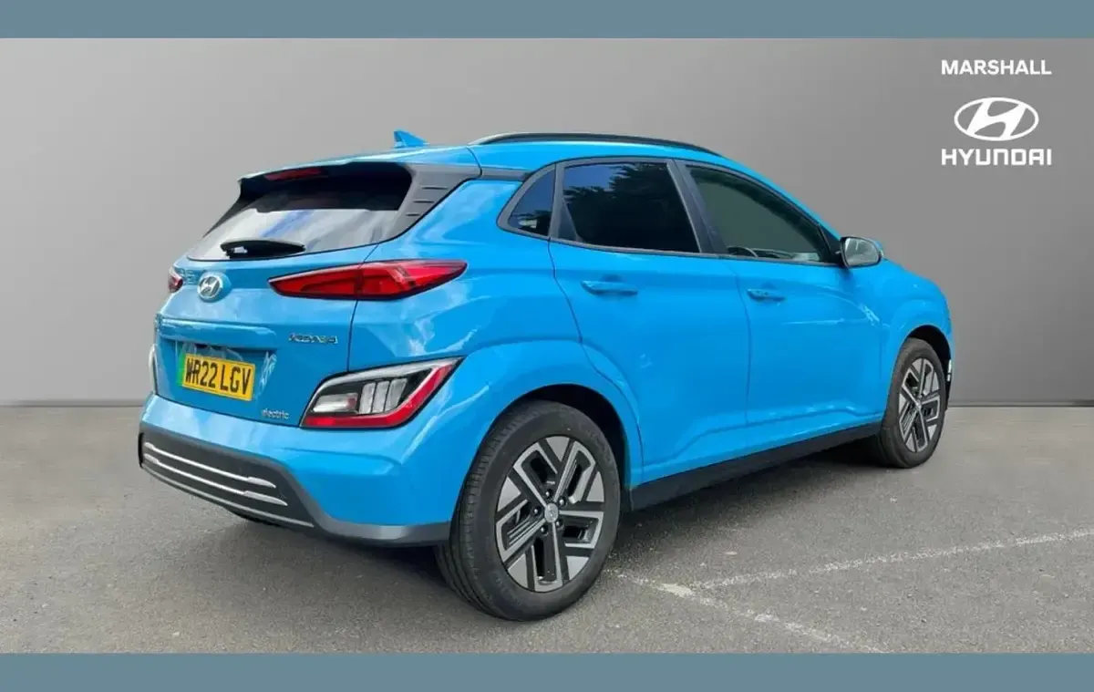 Used Hyundai Kona Premium 100 kW (136 HP) 2022 Blue SUV