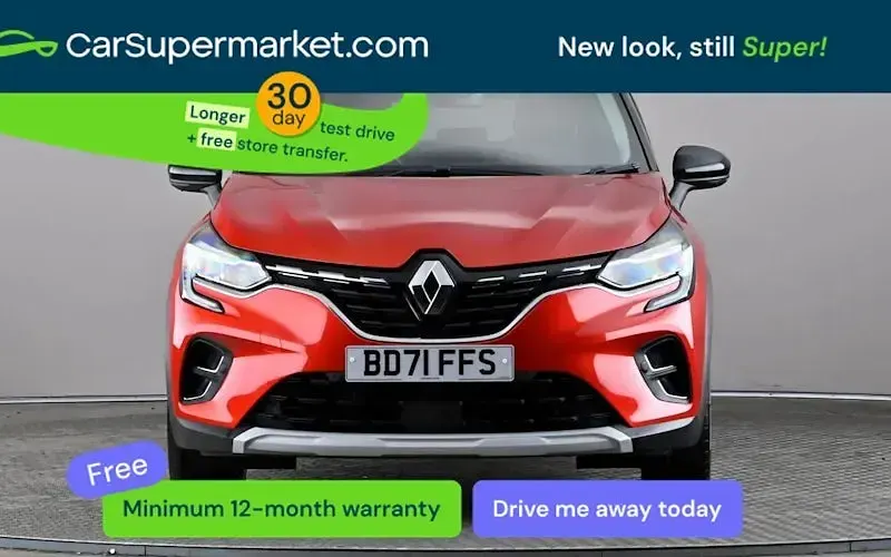 Usado Renault Captur Version S 140 HP (102 kW) 2021 Vermelho SUV