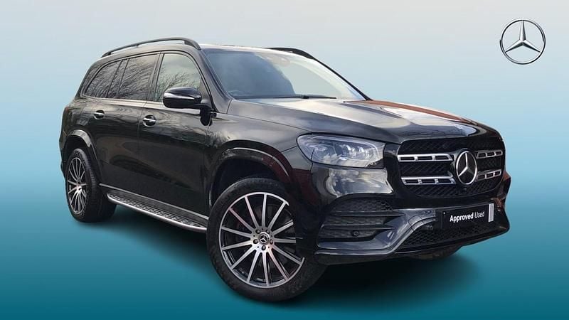 Black Used 2022 Mercedes GLS400 Night SUV | £66,995 (Fair price) - Image 1/4