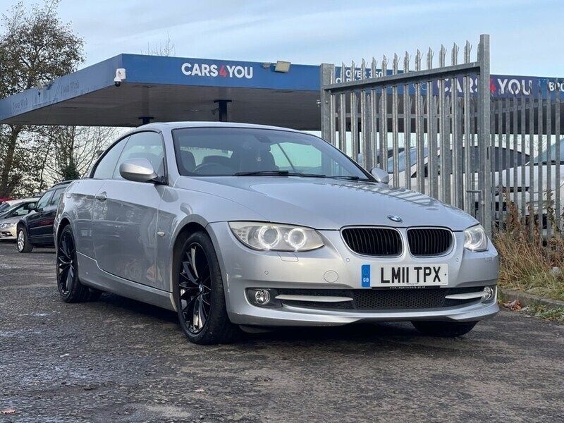 Silver Used 2011 BMW 320 Cabriolet Shadowline Cabriolet | £4,995 (Good price) - Image 1/4